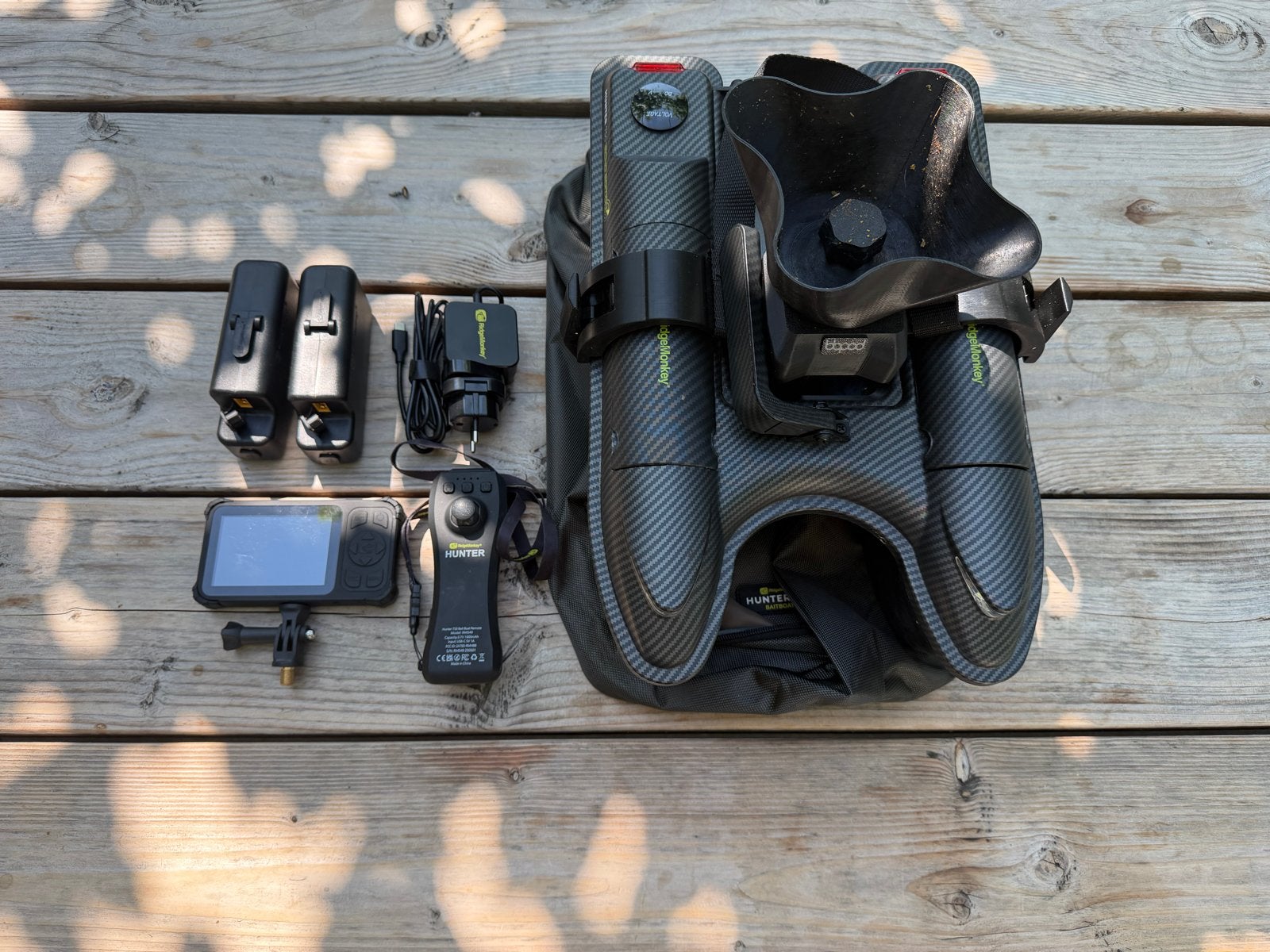 RidgeMonkey Hunter 750 echo editio met BBP baitstpreader, Watersport en Boten, Ophalen of Verzenden, Zo goed als nieuw, Overige typen