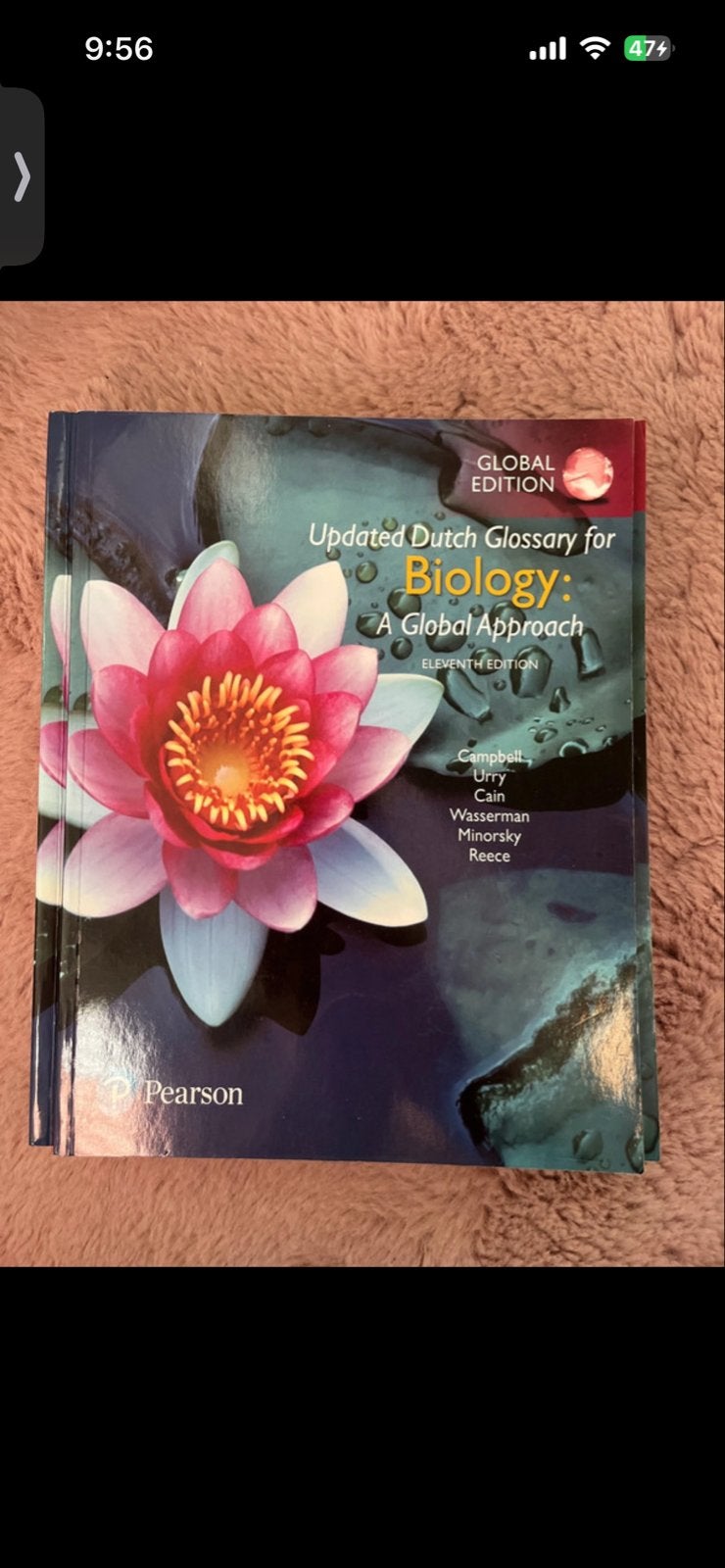 Biology: A Global Approach - Elfde Editie (Global Edition), Boeken, Ophalen of Verzenden, Beta, Zo goed als nieuw, HBO