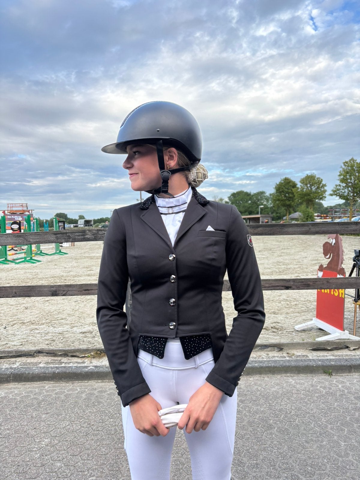 Fairplay wedstrijdjasje dressuur te koop, Ophalen of Verzenden, Zo goed als nieuw, Dressuur, Bovenkleding