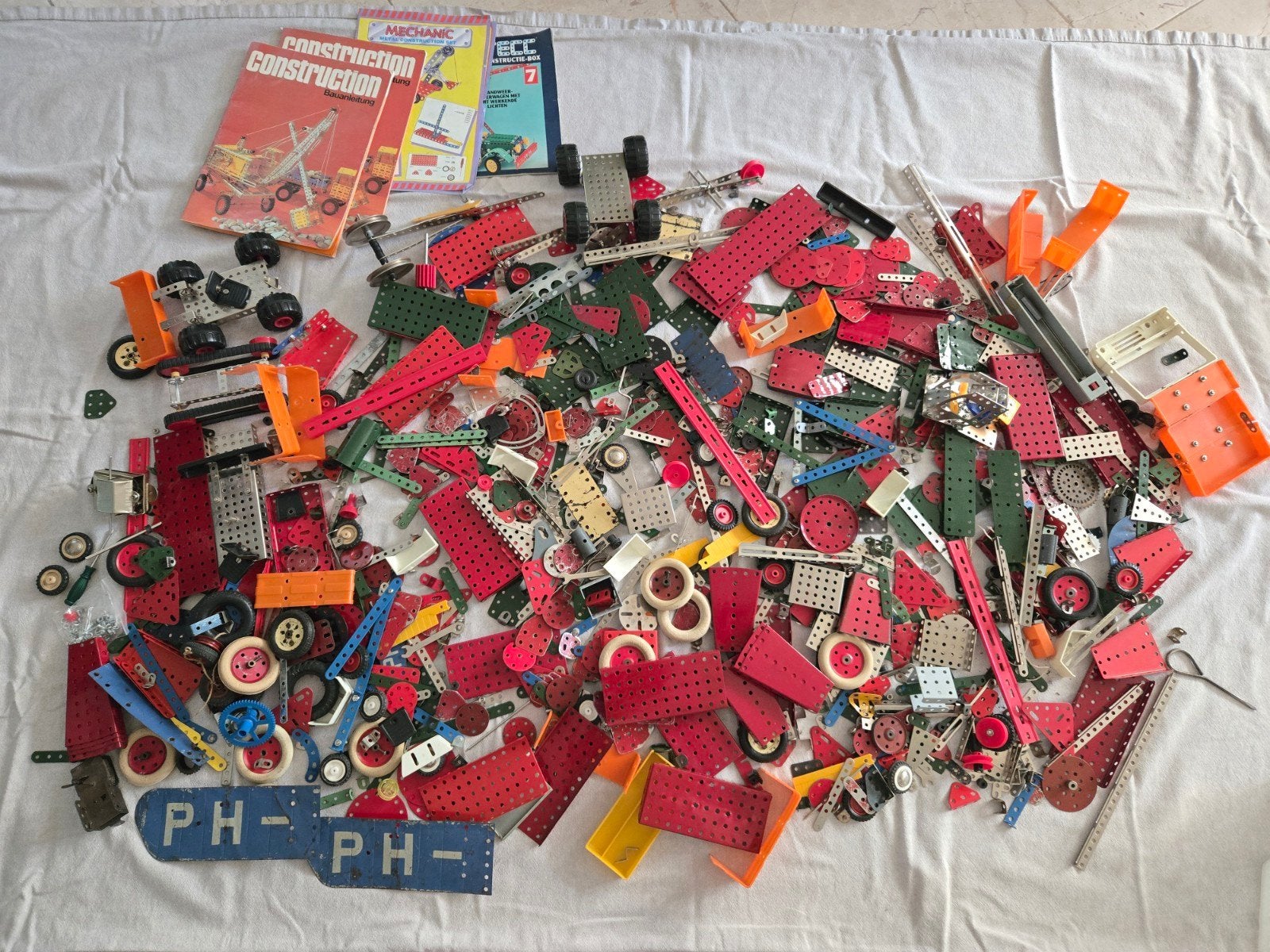 Verzameling 13 kilo Meccano, Hobby en Vrije tijd, Ophalen, Gebruikt, Groter dan 1:32