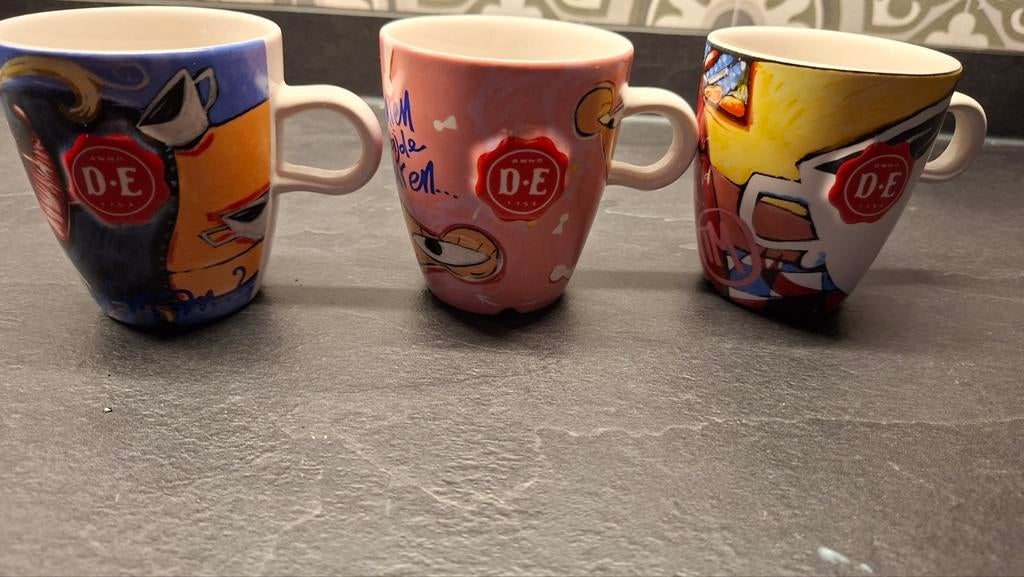 DE kopjes, Ophalen of Verzenden, Overige stijlen, Kop(pen) en/of Schotel(s)