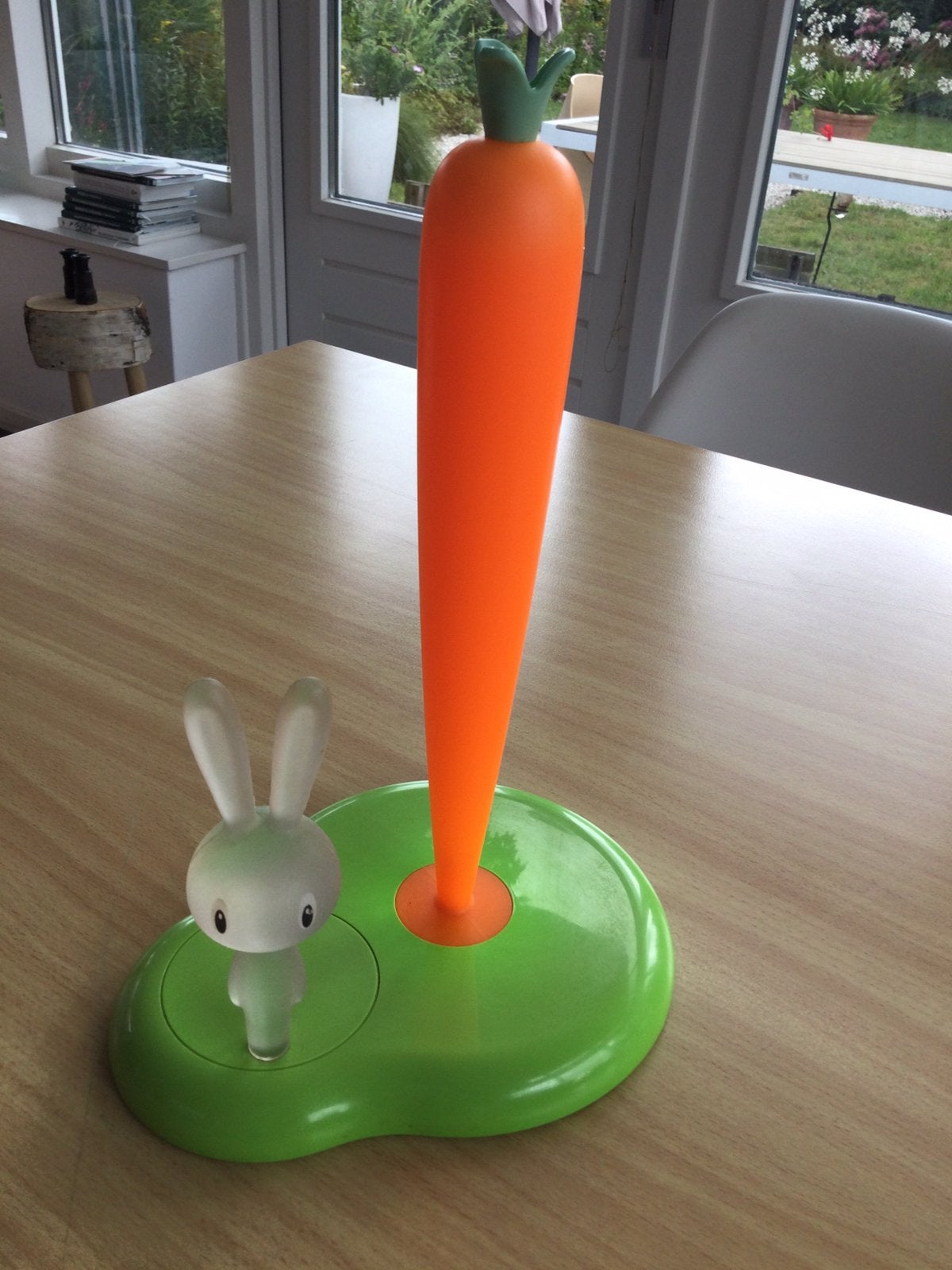 Alessi keukenrol houder Bunny Carrot ontw Stefano Giovannoni, Ophalen of Verzenden