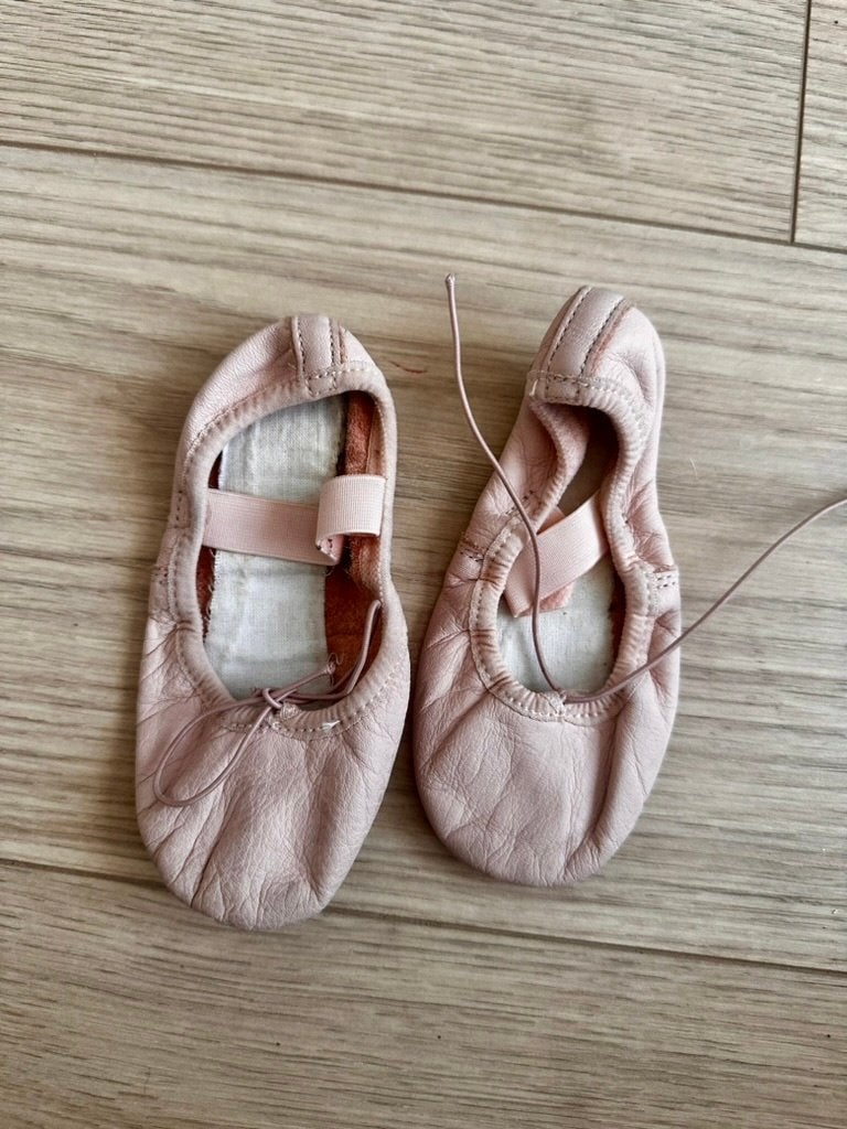 Papillon Leren Dansschoenen Maat 25 Meisjes Ballet Dans, Verzenden, Gebruikt, Schoenen