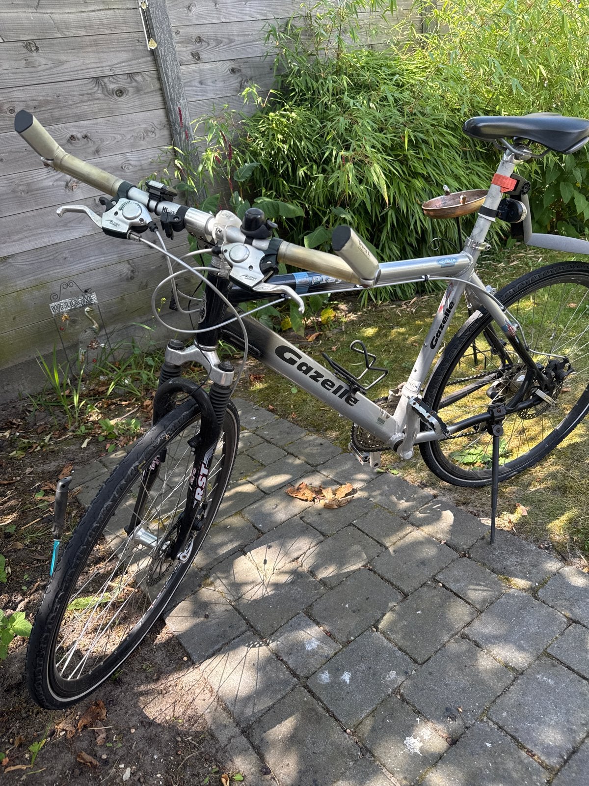 Gazelle Playa aluminium fiets met schijfrem, Ophalen, Gebruikt, Versnellingen, Schijfrem