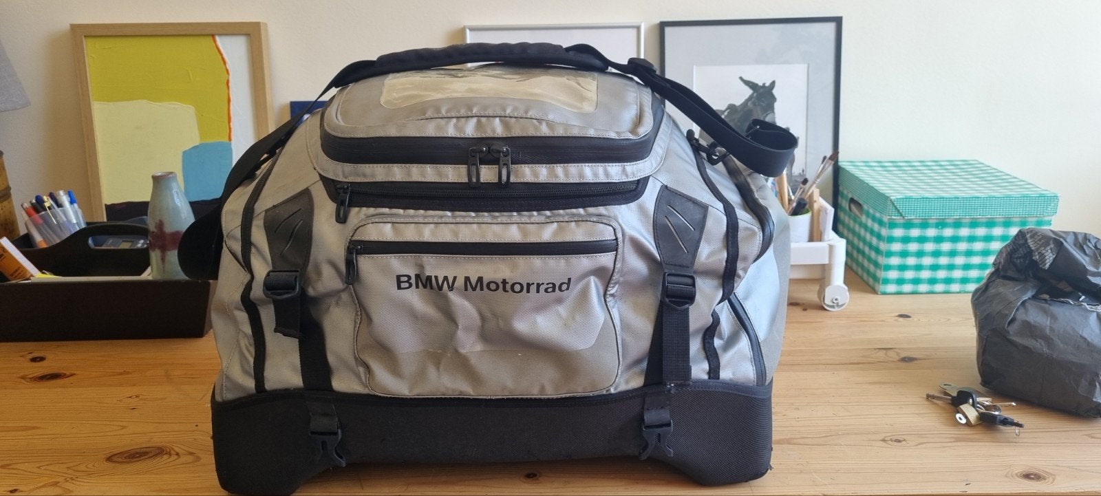 BMW Motorrad Softbag 2 gross - Stevige motortas, Ophalen of Verzenden