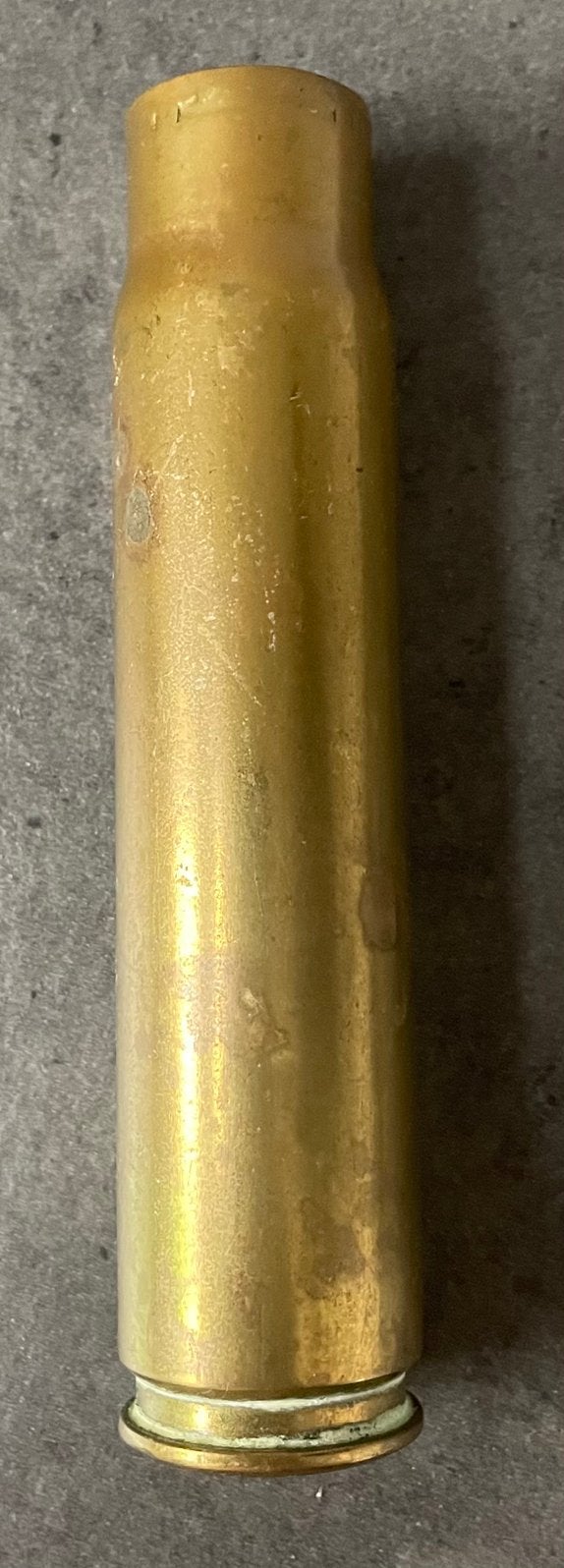 Britse 20 mm Hispano huls 1944, Ophalen of Verzenden, Engeland, Hulzen of Bodemvondsten