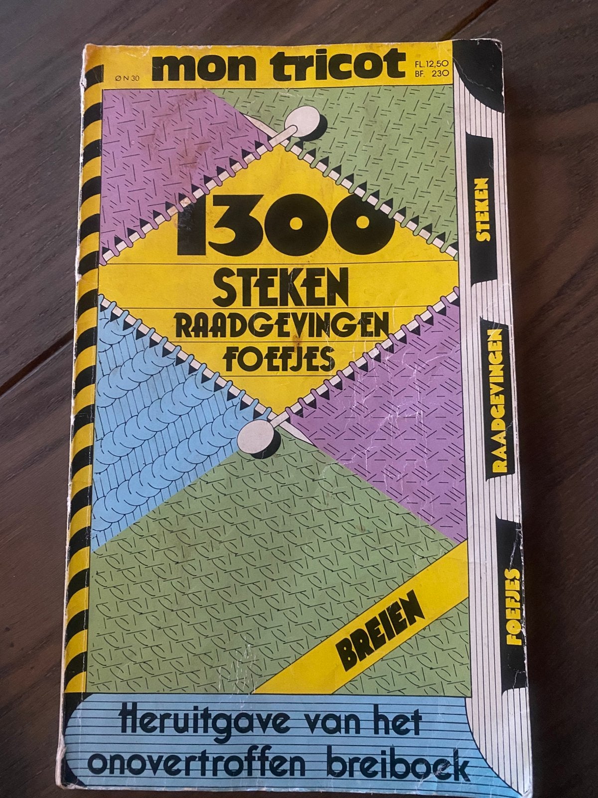 Basis breiboek 1300 steken, Ophalen of Verzenden, Gebruikt, Breien, Patroon of Boek