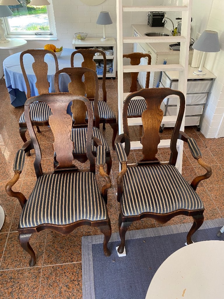 Queen Ann stoelen 6x, Ophalen