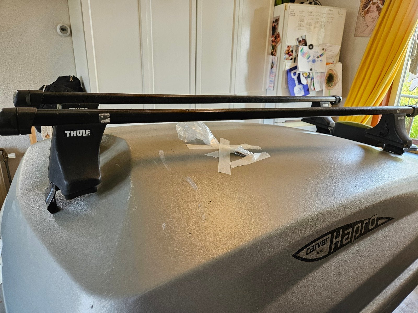 Thule dakdragers rapid system - Gebruikt maar in goede staat, Auto diversen, Dakdragers, Gebruikt, Ophalen