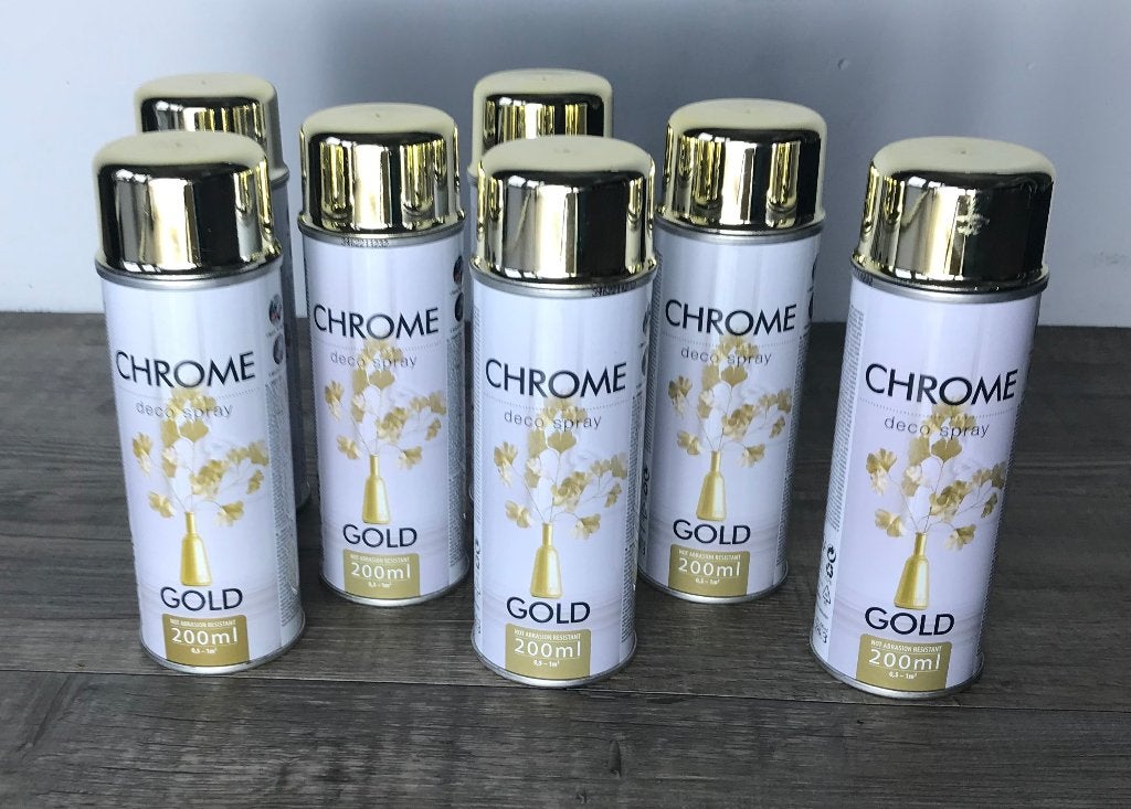 NIEUW Goud spuitverf effect 200 ml diverse toepassingen, Ophalen of Verzenden, Nieuw