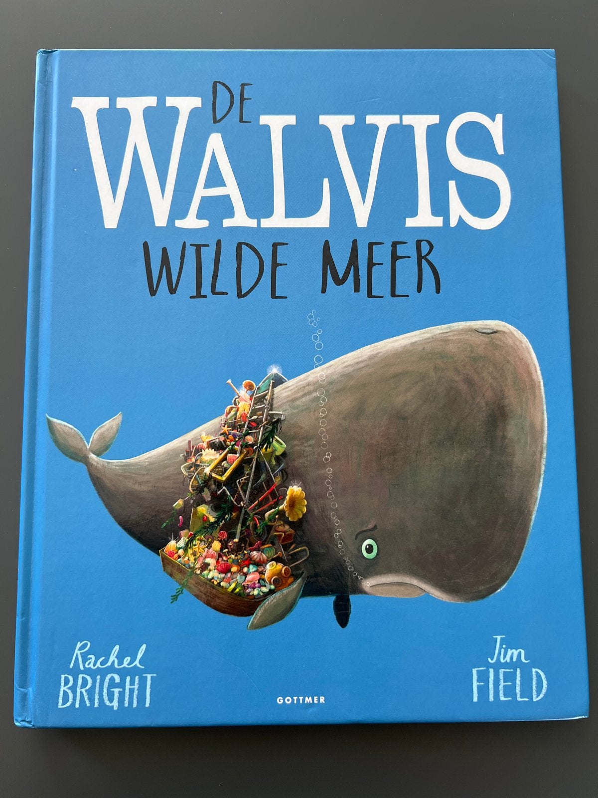 De Walvis Wilde Meer - Rachel Bright & Jim Field, Verzenden, Zo goed als nieuw, Fictie algemeen