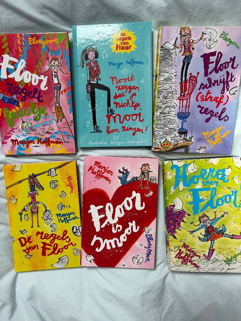 6x de Regels van Floor !!, Boeken, Ophalen of Verzenden, Zo goed als nieuw, Marjon Hoffman, Fictie