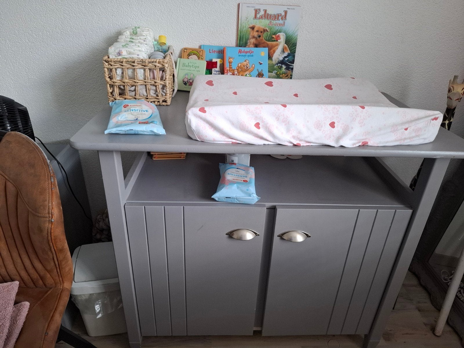 commode  boekenrekje, Ophalen, Gebruikt, 50 tot 70 cm, 100 cm of meer