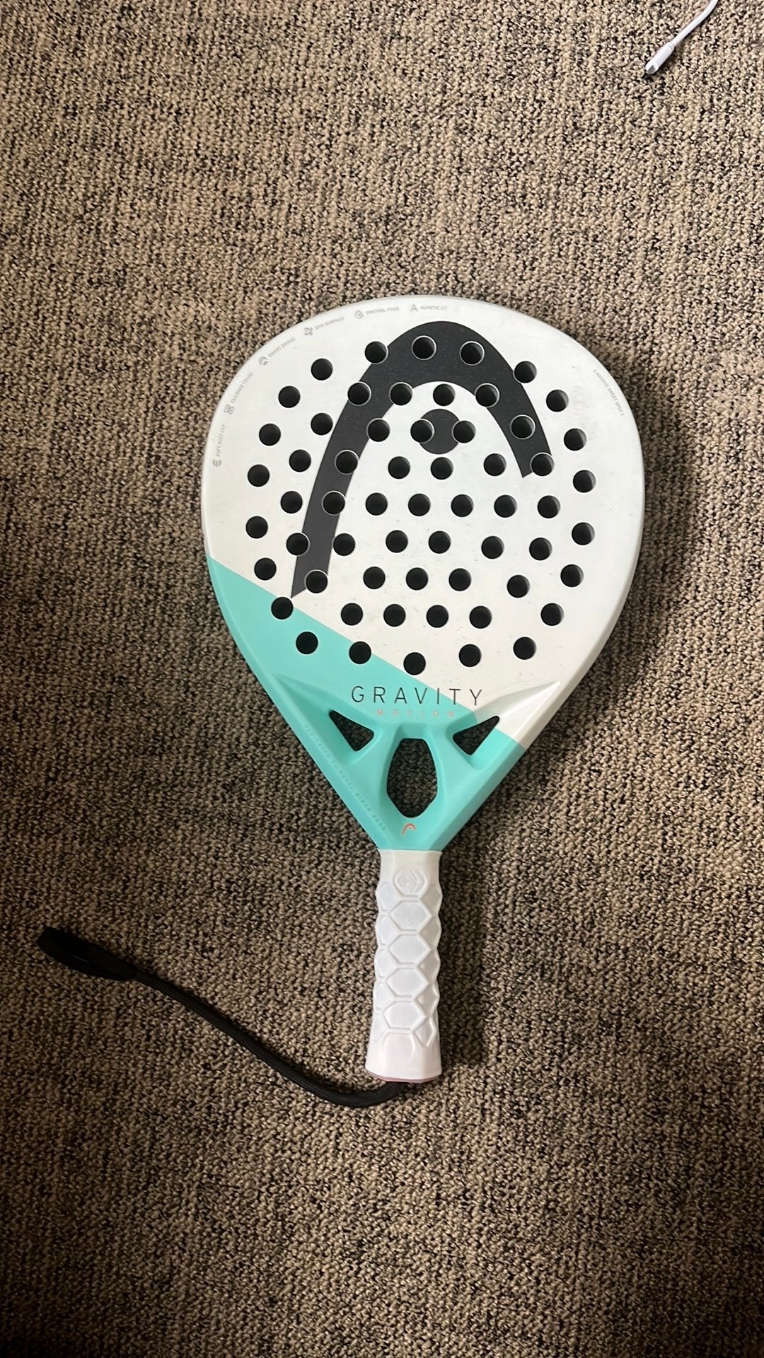 HEAD Gravity Motion 2024 Padel Racket incl. hexagon grip, Ophalen of Verzenden, Gebruikt, Padelracket