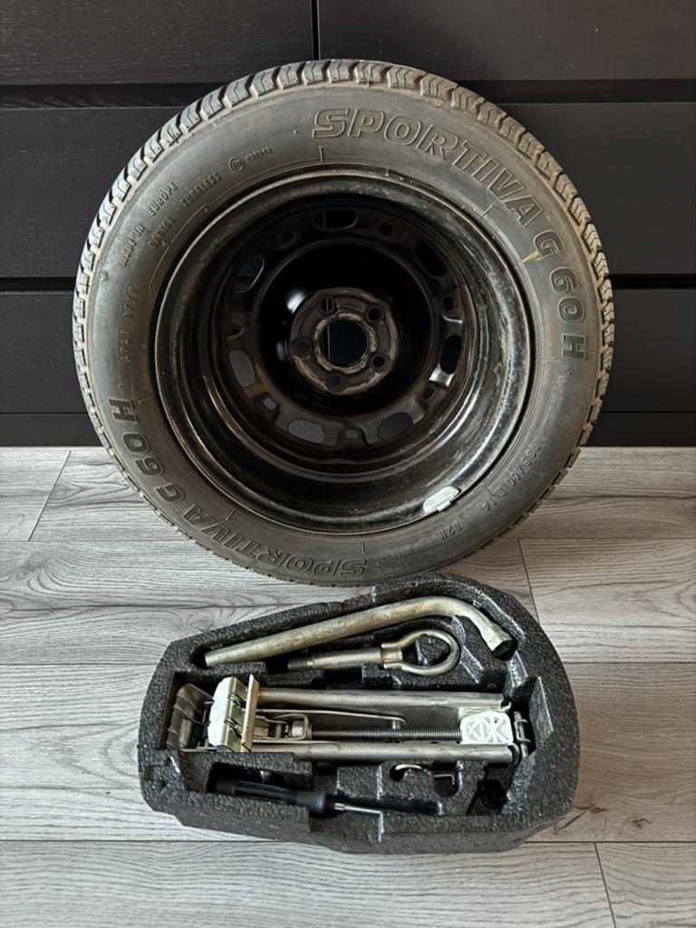 VW Polo reservewiel incl. krik-set, Auto-onderdelen, Ophalen, Volkswagen