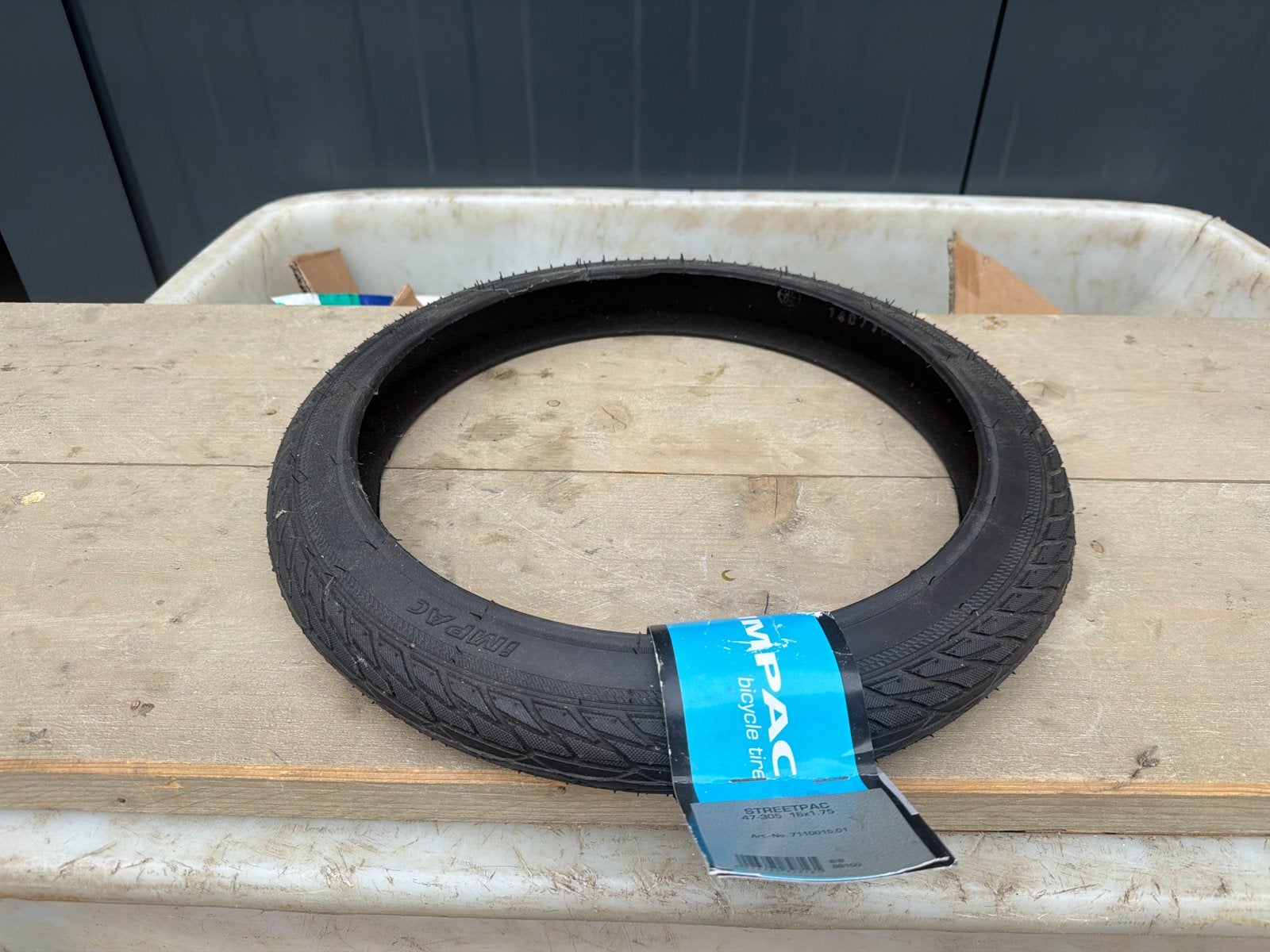 Impac Streetpac fietsband 16x1.75 - Nieuw, Band, Kinderfiets, Nieuw, Ophalen of Verzenden