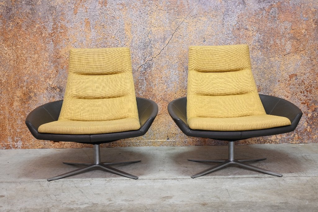 ZGANieuw 2 Montis Hugo design draaifauteuils!, Montis, Minder dan 75 cm, Montis, Ophalen of Verzenden