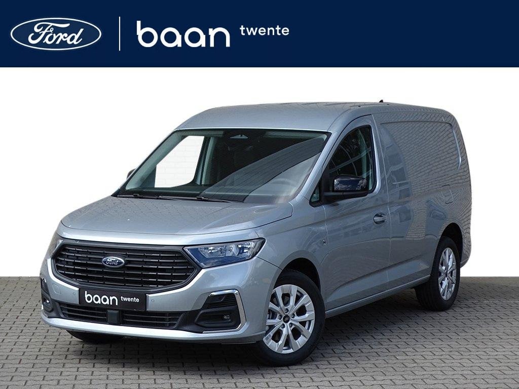 Ford Transit Connect 2.0 EcoBlue L2 Limited Automaat, Auto's, 12 maanden, Zwart, 122 pk, Origineel Nederlands