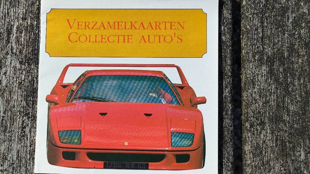 Oude verzamel autokaarten, Ophalen of Verzenden, Friesland