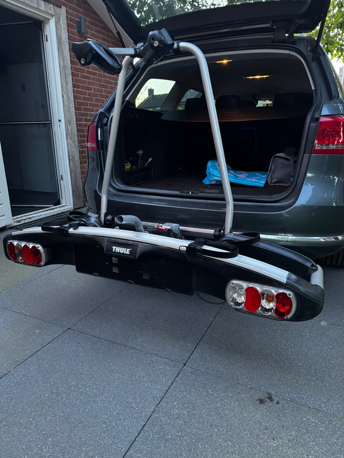 Thule Euroclassic 908 fietsendrager, Ophalen, Gebruikt, Elektrische fiets, 2 fietsen