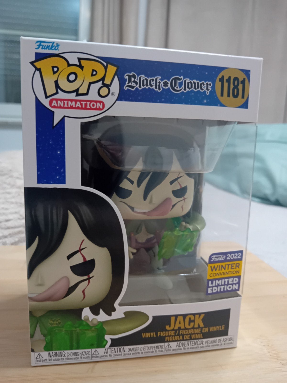 Funko Pop! Animation Black Clover Jack the Ripper #1181, Ophalen, Nieuw