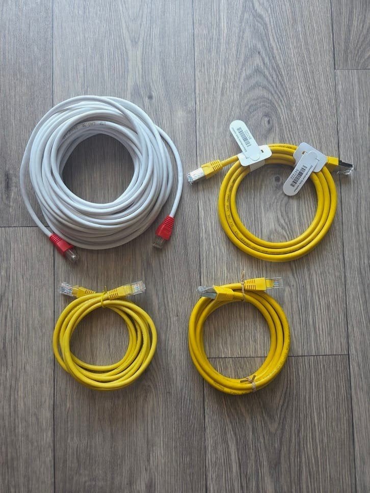 CAT 6 CAT 5E UTP Netwerkkabels - NIEUW!!, Ophalen of Verzenden, Nieuw