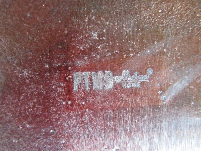 PTMD - DIENBLAD - SCHAAL - ROND - VAN 29,95 NU 10 EURO, Ophalen of Verzenden, Nieuw, Rond, Metaal