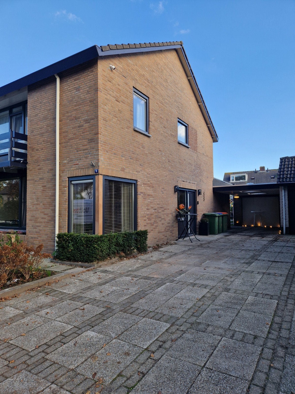 60x40 grindtegels met klinkers, Ophalen, Gebruikt, Beton, Terrastegels