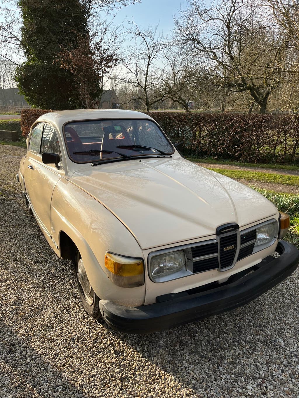 Saab 96 1.5 L 1978 Wit, foto 2