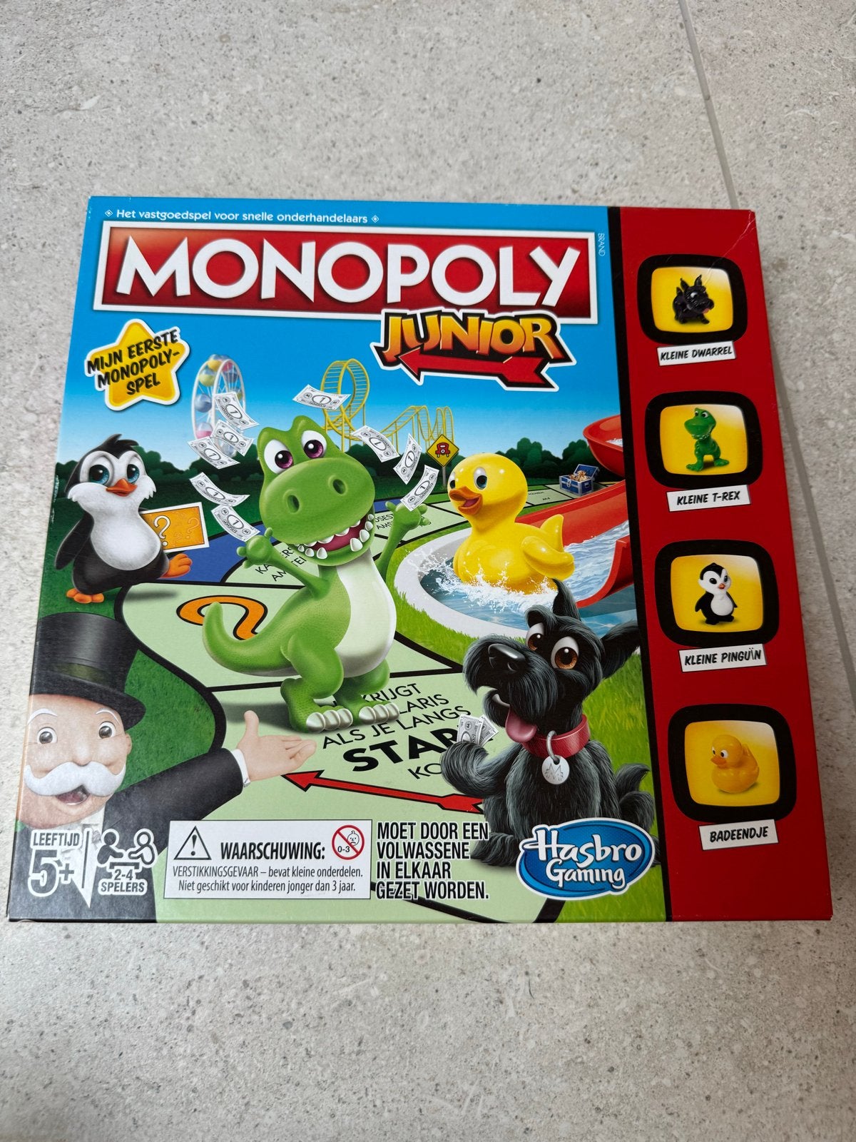 Monopoly Junior: Mijn Eerste Monopoly Spel (5+ jaar), Drie of vier spelers, Ophalen of Verzenden, Gebruikt