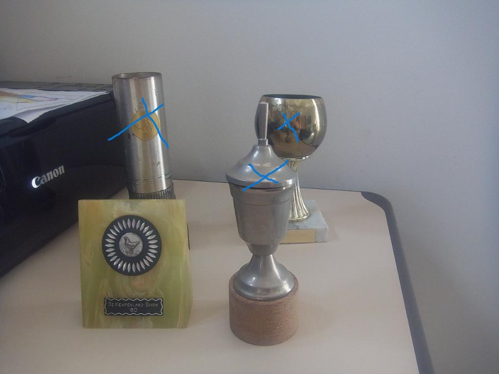 trofee beker, Ophalen of Verzenden, Zo goed als nieuw, Buitenlandse clubs, Overige typen