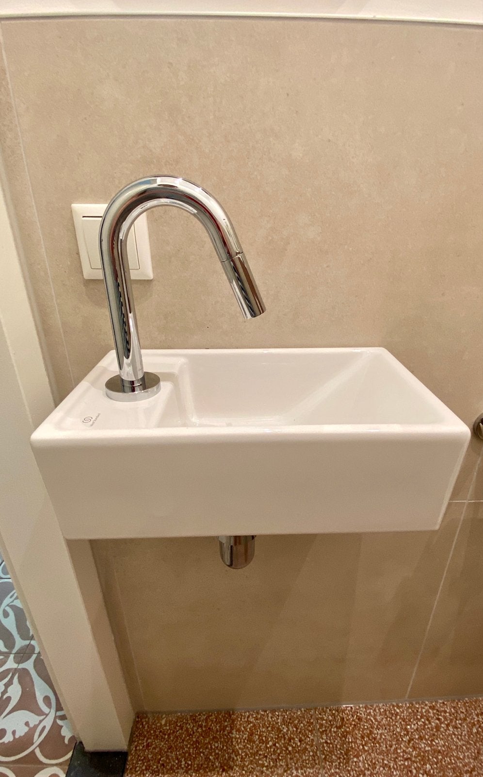 Nieuwe Ideal Standard Tempo fontein met kraan, Ophalen, Nieuw, Steen, Kraan