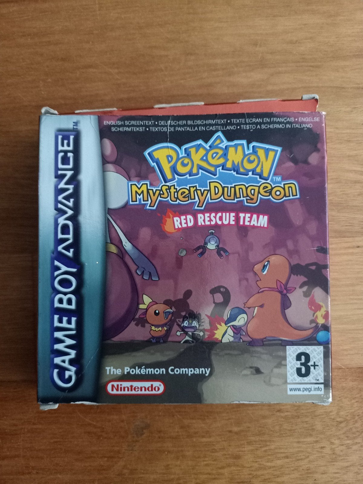 Pokémon Mystery Dungeon Red Rescue Team Game Boy Advance, Gebruikt, 1 speler, Ophalen of Verzenden, Role Playing Game (Rpg)