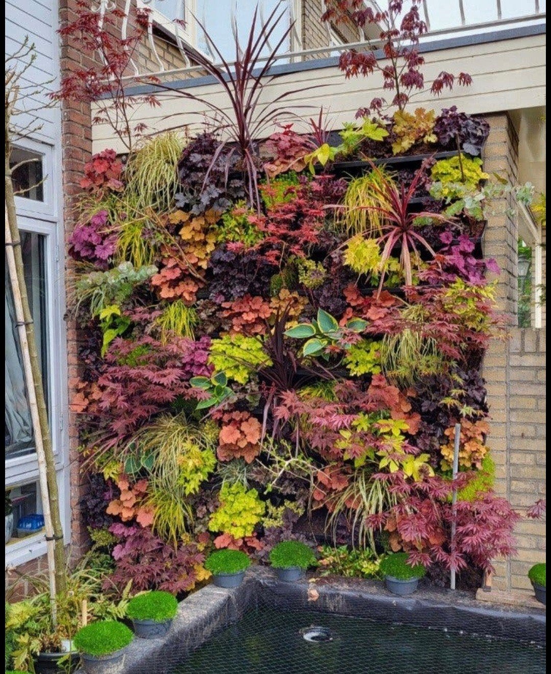 plantenwand  plantenbakken  plantenmuur NADA living wall, Ophalen, Kunststof, Balkon