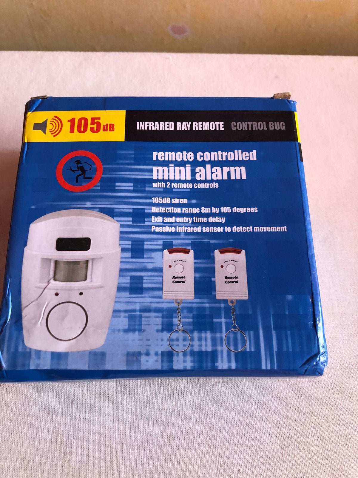 Nieuwe Alert Infrarood Sensor Anti-Diefstal Bewegingsmelder, Ophalen of Verzenden, Nieuw