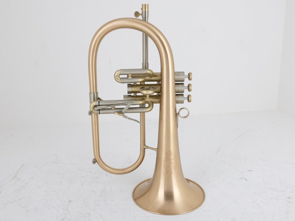 Gebruikte Bugel Adams F2, goudmessing 0,55, gebrushed gelakt, Gebruikt, -, -, Adams
