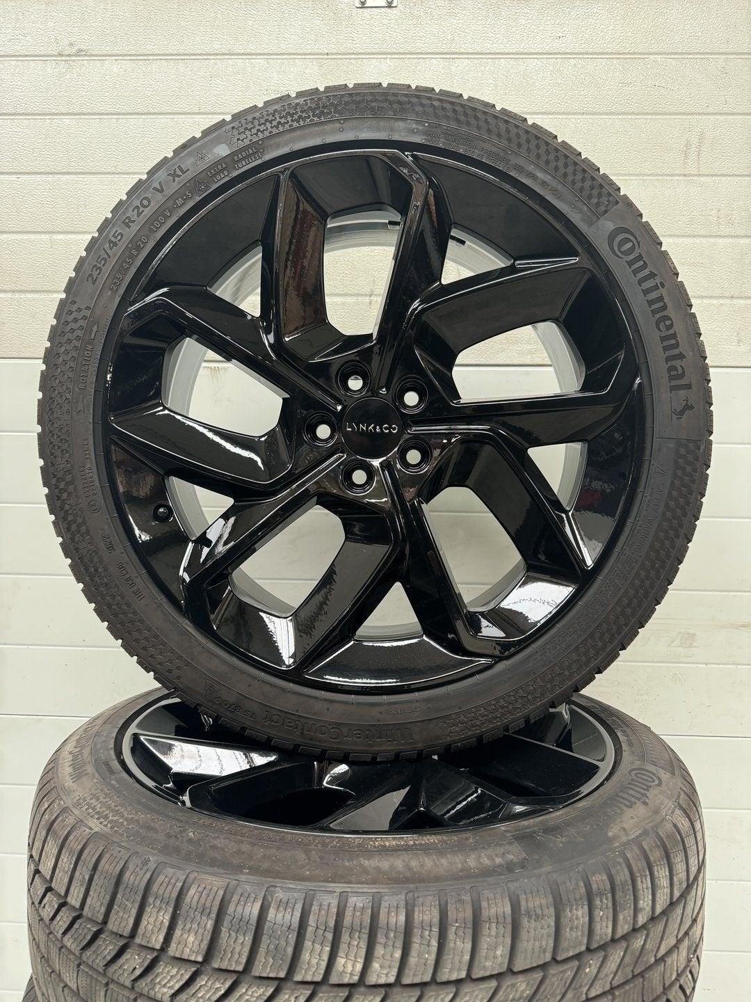 8MM DEMO SET 20’’ LYNK EN CO VELGEN WINTERBANDEN ORIG, Gebruikt, -, -, Banden en Velgen