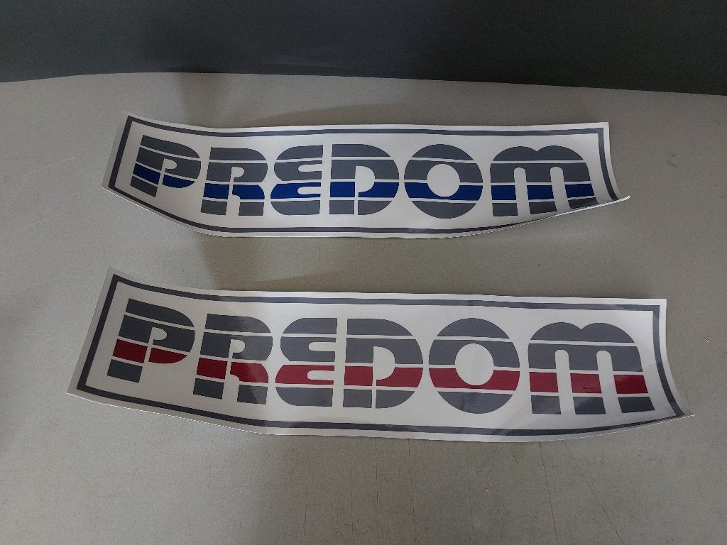Stickers voor een PREDOM Caravan, Ophalen of Verzenden, Zo goed als nieuw