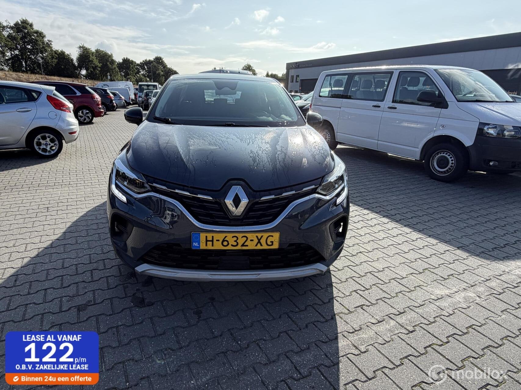 Renault Captur 1.3 TCe 130 Zen automaat ex bpm ex bpm, Auto's, Stof, Gebruikt, 4 cilinders, Blauw