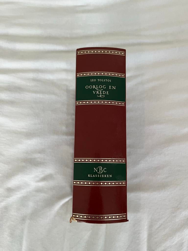 Oorlog en Vrede - Leo Tolstoi (NBC Klassieken), Ophalen, Zo goed als nieuw, Nederland