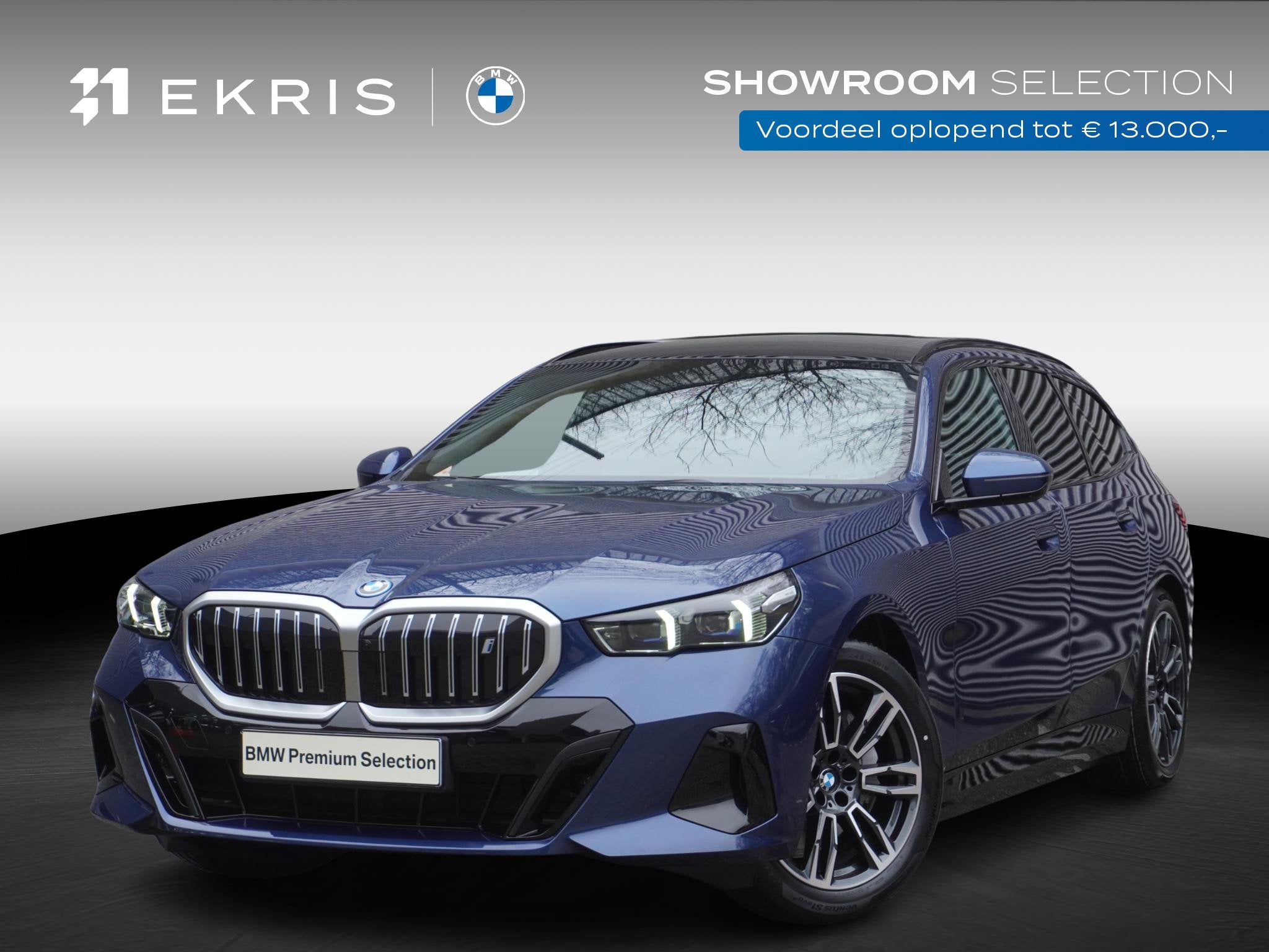 BMW i5 Touring eDrive40 M Sportpakket | Comfort Pack | Trekh, Auto's, BMW, Automaat, 510 min, Zwart, Met garantie (alle)