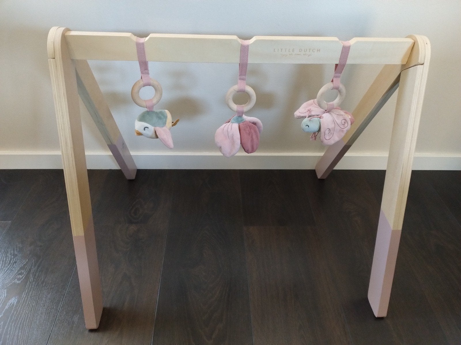 Little Dutch Babygym - Houten Speelboog met Speeltjes, Ophalen, Zo goed als nieuw, Babygym