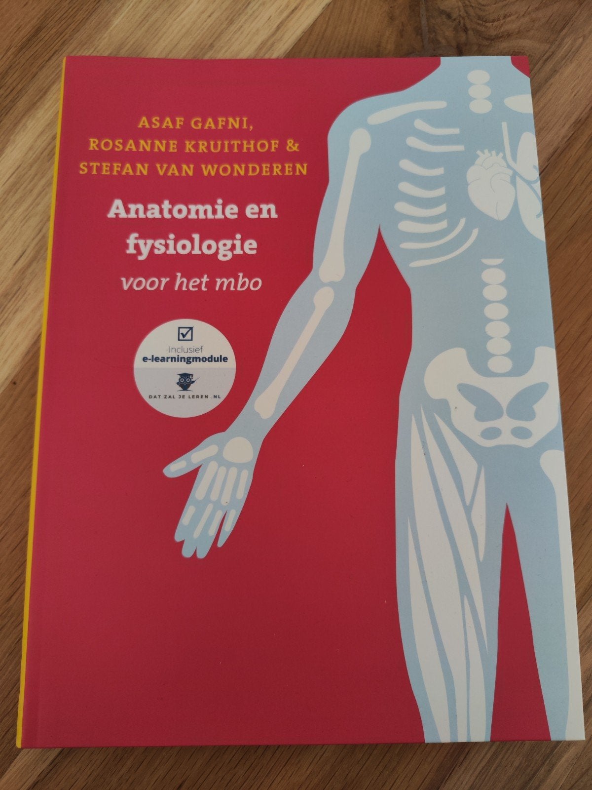 Asaf Gafni - Anatomie en fysiologie voor het MBO, Boeken, Ophalen of Verzenden, Zo goed als nieuw, Asaf Gafni; Rosanne Kruithof; Stefan van Wonderen
