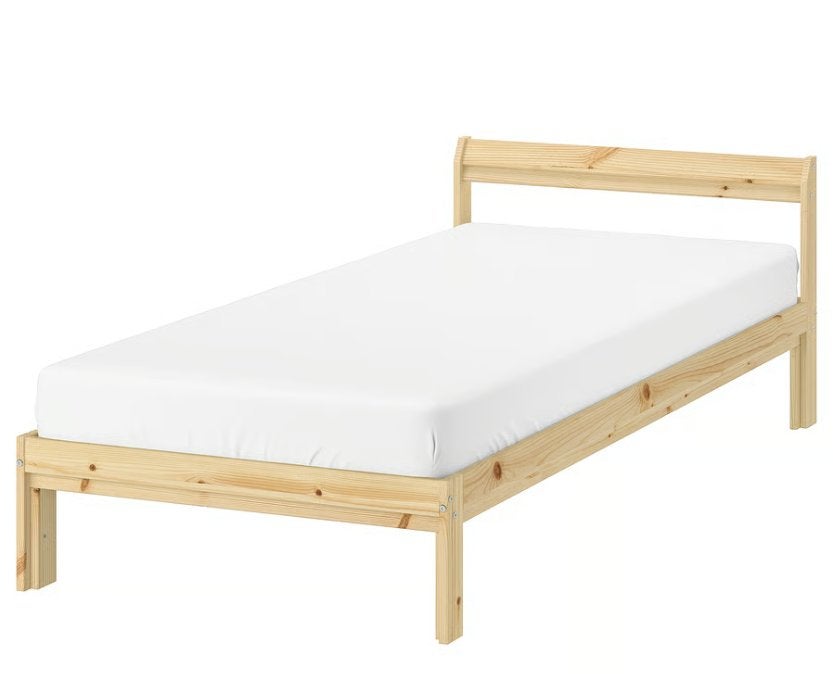 Neiden houten bed frames + lattenbodems, Ophalen, Gebruikt, 90 cm, Eenpersoons