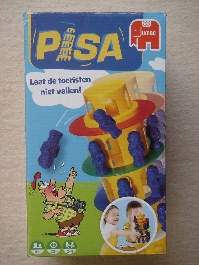 LEUK: Originele PISA - Behendigheidsspel, Een of twee spelers, Ophalen of Verzenden, Gebruikt, Jumbo