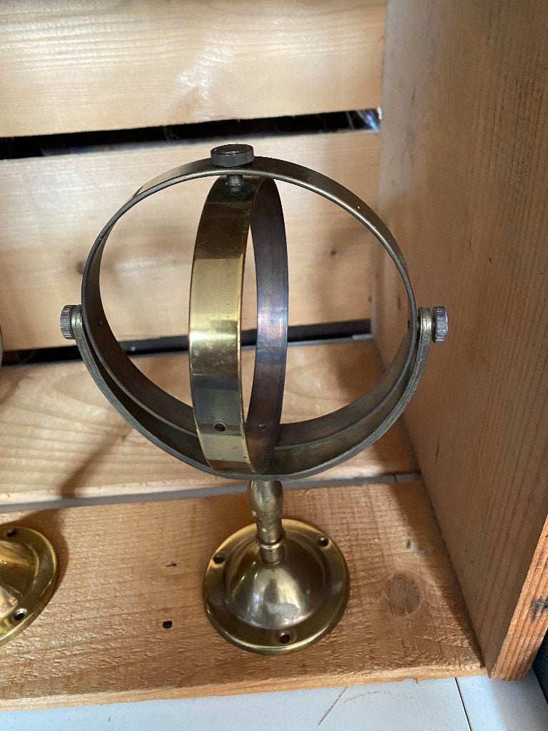 cardanische ophanging kompas /lamp, Ophalen of Verzenden, Zo goed als nieuw, Gps of Kompas