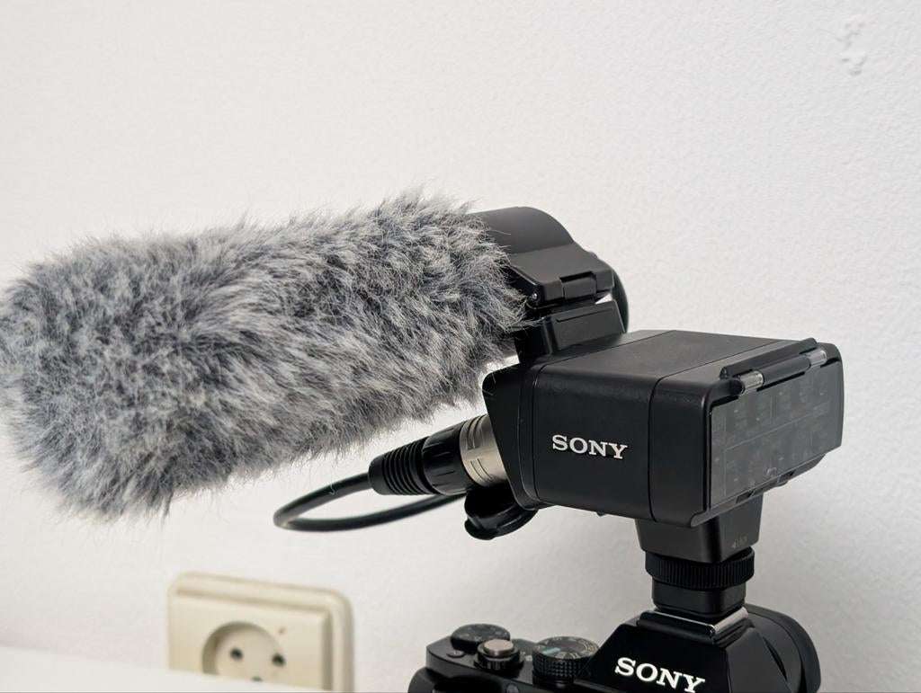 Sony XLR-K2M microfoon en XLR adapter kit, Muziek en Instrumenten, Microfoons, Ophalen, Zo goed als nieuw, Studiomicrofoon