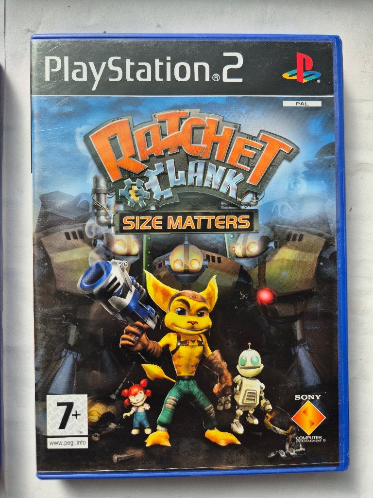 RATCHET CLANK size matters, Gebruikt, 1 speler, Racen en Vliegen, Ophalen of Verzenden