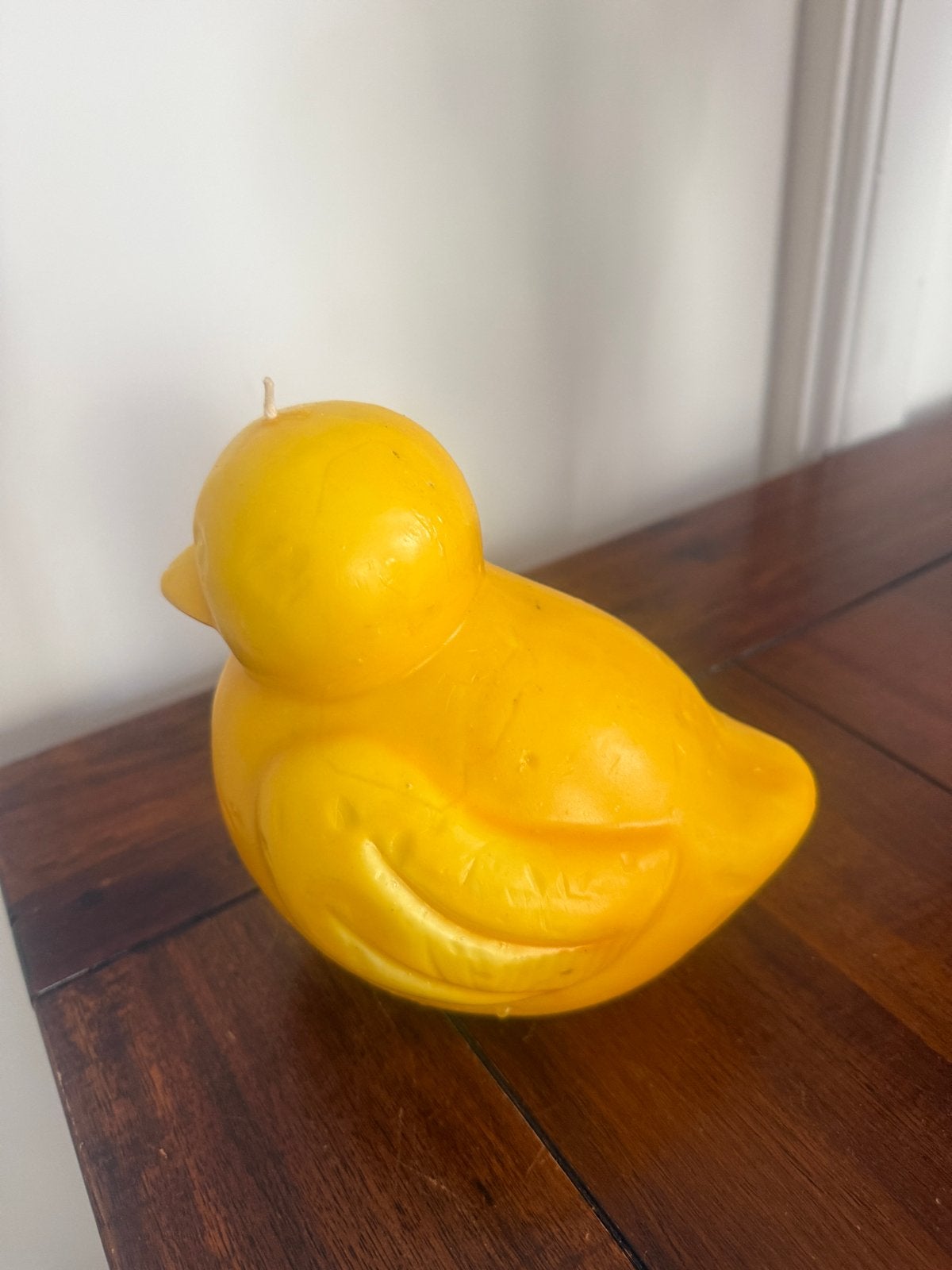 Gele kuiken kaars - decoratieve kaars, Huis en Inrichting, Woonaccessoires | Kandelaars en Kaarsen, Ophalen, Geel, Kaars, Was