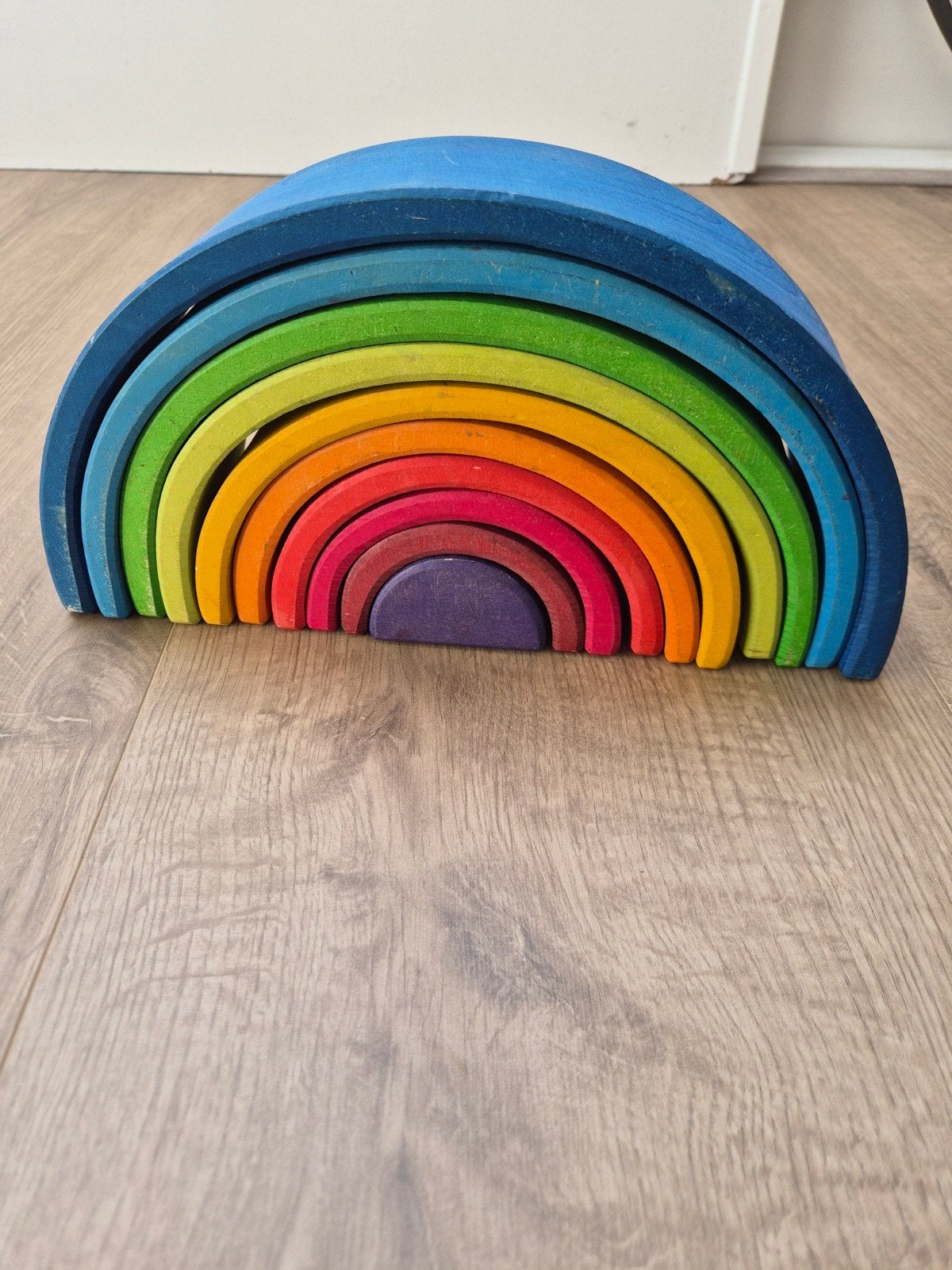 Grimm's regenboog, Ophalen, Gebruikt